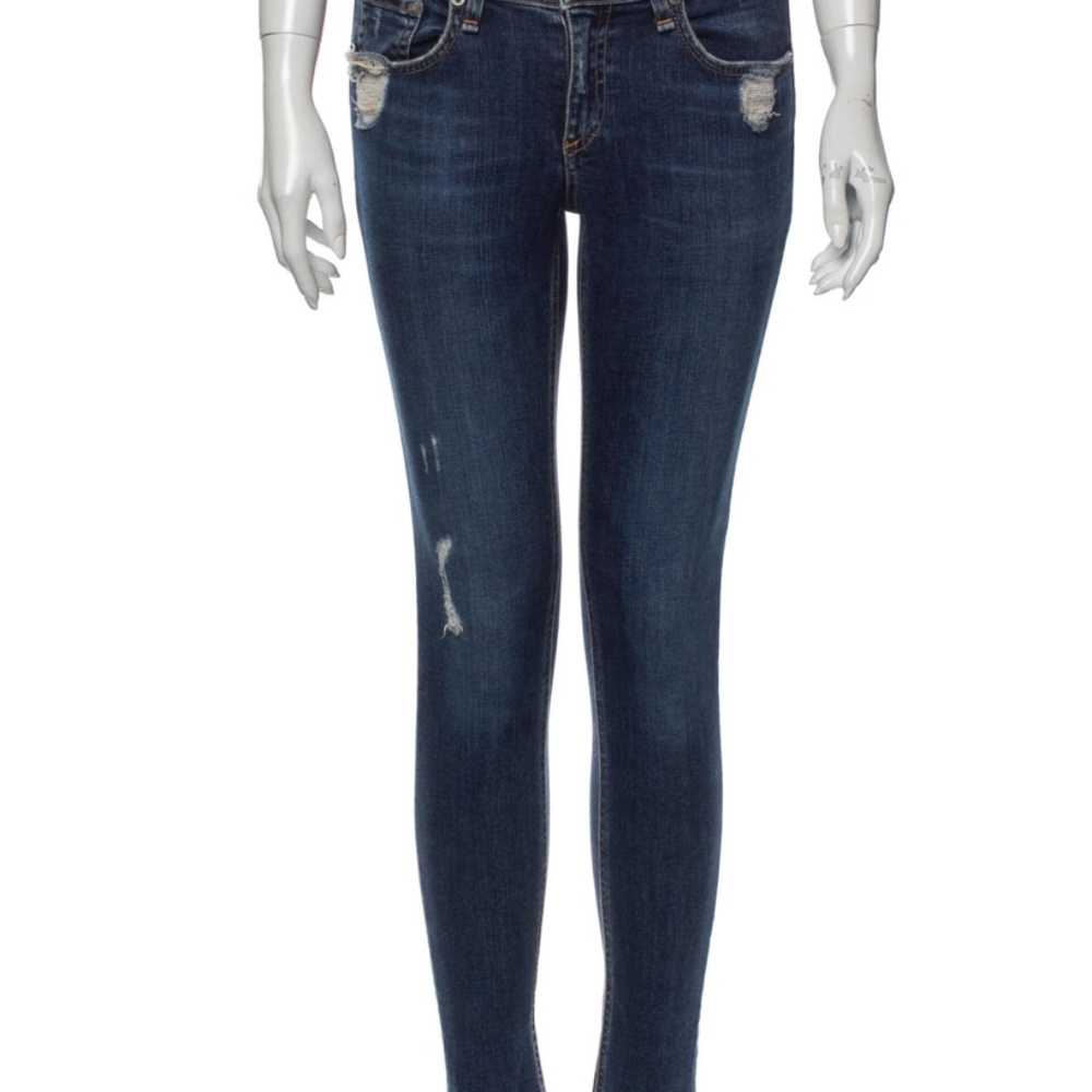 Low-Rise Skinny Leg Jeans - Picture 4 of 4